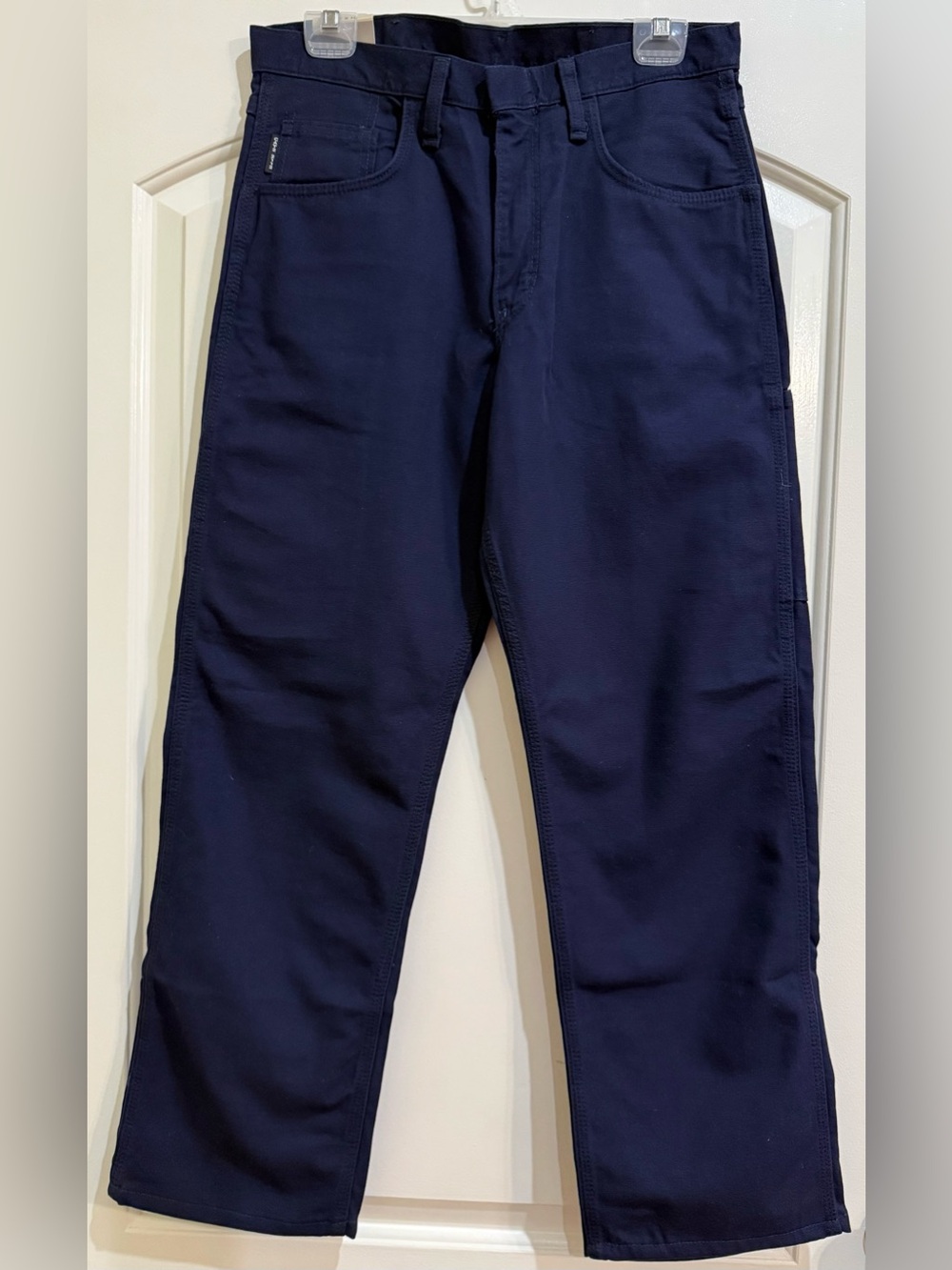 Bulwark FR CAT 2 NFPA 2112-2018 Navy Cotton Twill Pants 31x30